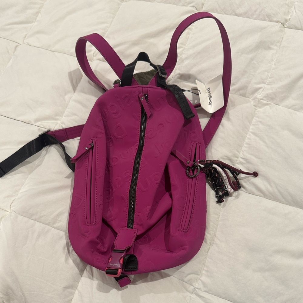 Desigual “Galia Viana” Purple Backpack NWT